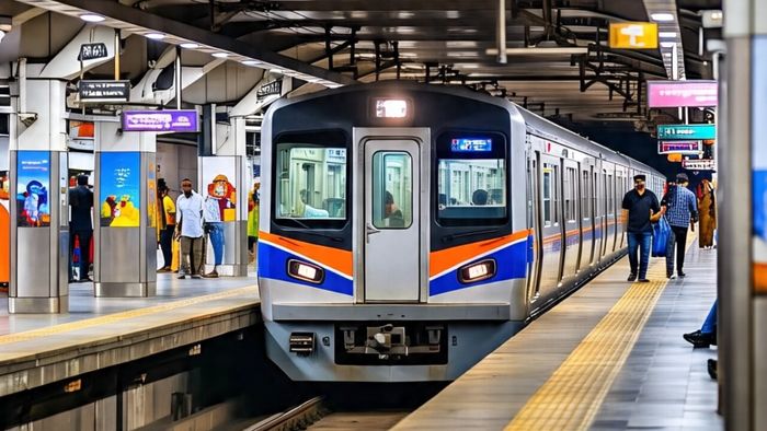 সোমবার সকালে অফিস টাইমে দীর্ঘক্ষণ ব্যাহত মেট্রো পরিষেবা।