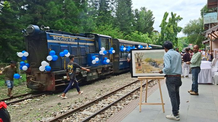 সুকনায় পালিত হল টয়ট্রেন দিবস