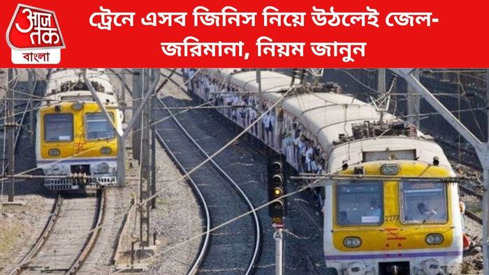 ট্রেনে এসব জিনিস নিয়ে ভুলেও উঠবেন না। ফাইল চিত্র।