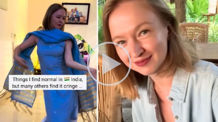 ভারতের প্রেমে মশগুল রাশিয়ান ইনফ্লুয়েন্সার।