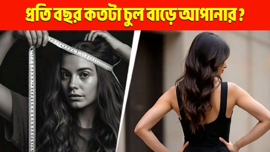 বছরে কতটা চুল বাড়ে সব মানুষের? অনেকেরই অজানা... বছরে কতটা চুল বাড়ে সব মানুষের? অনেকেরই অজানা...