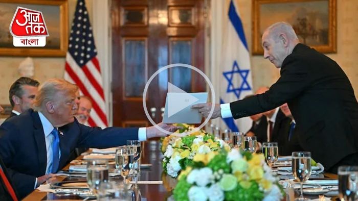নোবেল শান্তি পুরস্কারের জন্য ট্রাম্পকে মনোনয়ন দিলেন নেতানিয়াহু