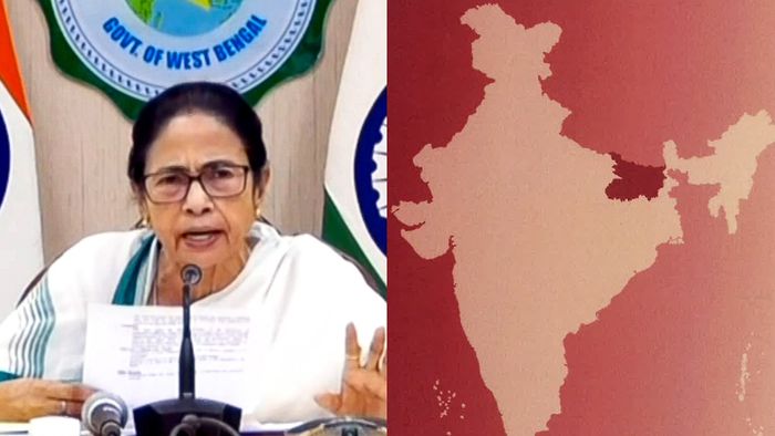 নীতি আয়োগের মানচিত্রে পশ্চিমবঙ্গ হয়ে গেল বিহার, কড়া চিঠি ক্ষুব্ধ মমতার
