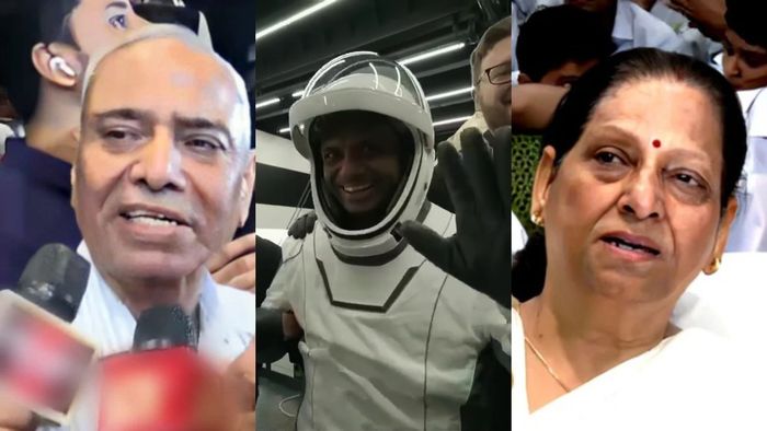 শুভাংশু শুক্লার প্রথম ছবি সামনে এসেছে