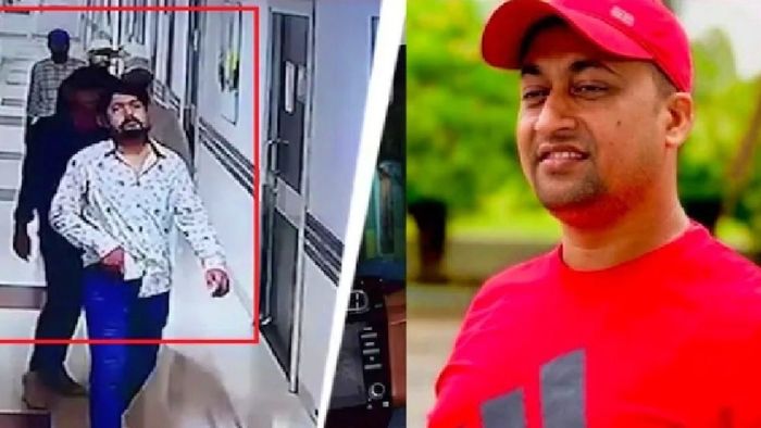 অভিযুক্ত শুটার্স (বাঁ দিকে), চন্দন মিশ্র (ডান দিকে)