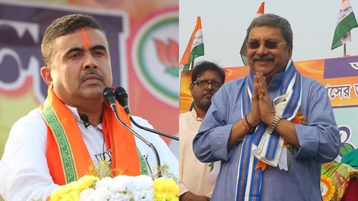 শুভেন্দুকে শ্রীরামপুরে ভোটে দাঁড়ানোর চ্যালেঞ্জ কল্যাণের