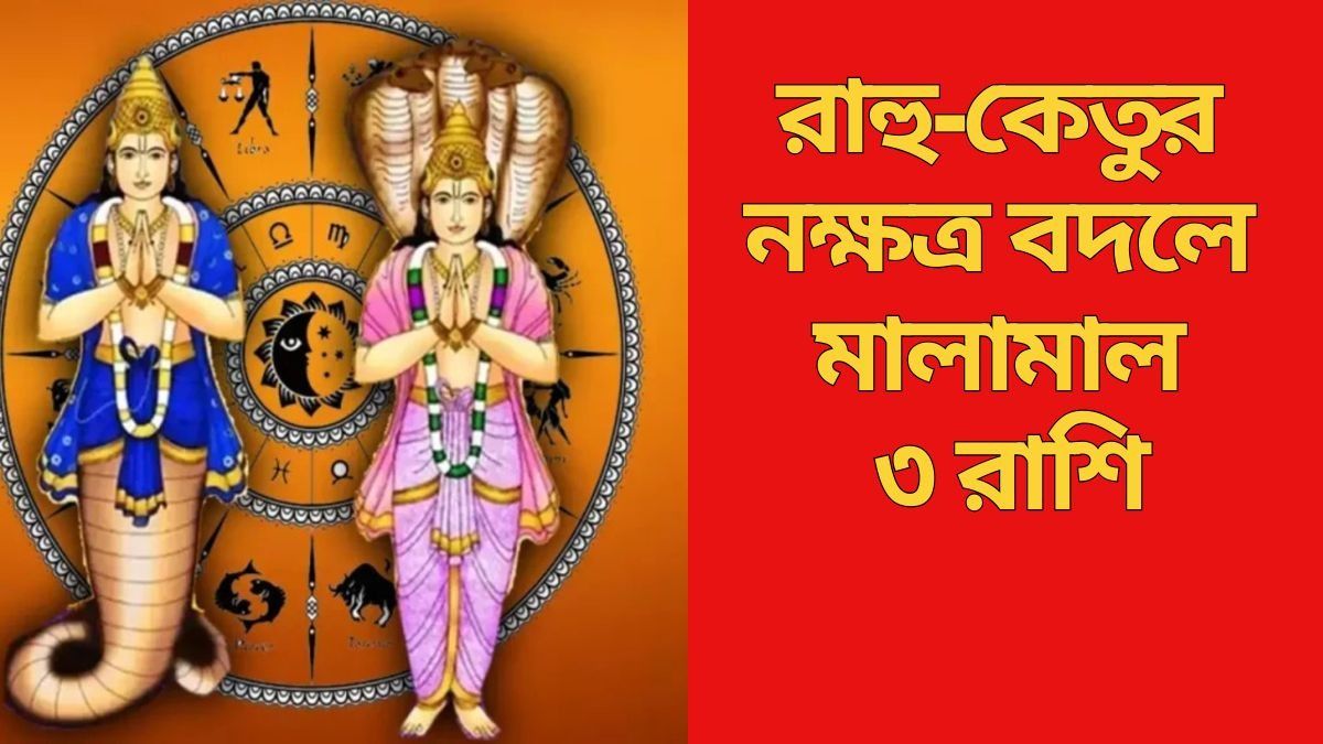 রাহু-কেতুর নক্ষত্র বদলে মালামাল ৩ রাশি