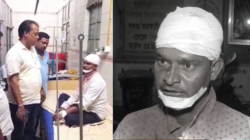 একুশের জন্য রওনা হতেই ফাটল মাথা, BJP কর্মীর বিরুদ্ধে TMC সমর্থককে হামলার অভিযোগ একুশের জন্য রওনা হতেই ফাটল মাথা, BJP কর্মীর বিরুদ্ধে TMC সমর্থককে হামলার অভিযোগ