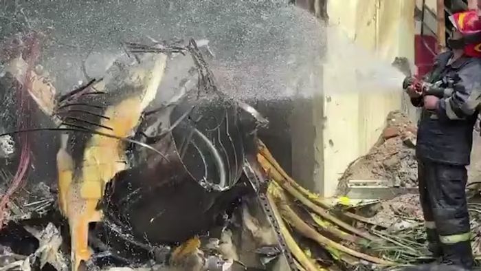 Bangladesh Air Force jet crash