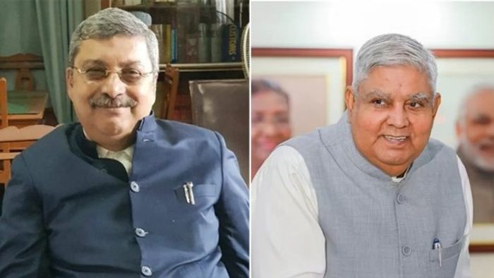 জগদীপ ধনখড় ও কল্যাণ বন্দ্যোপাধ্যায়