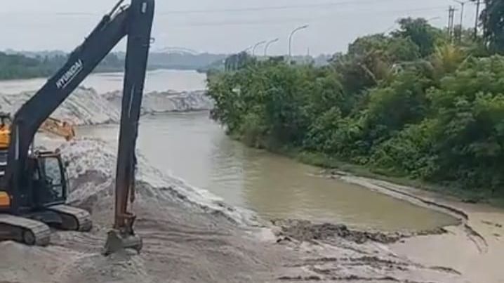 টানা বিপর্যয়ে থমকে যাওয়া তিস্তার নাব্যতা ফেরাতে উদ্যোগ রাজ্যের