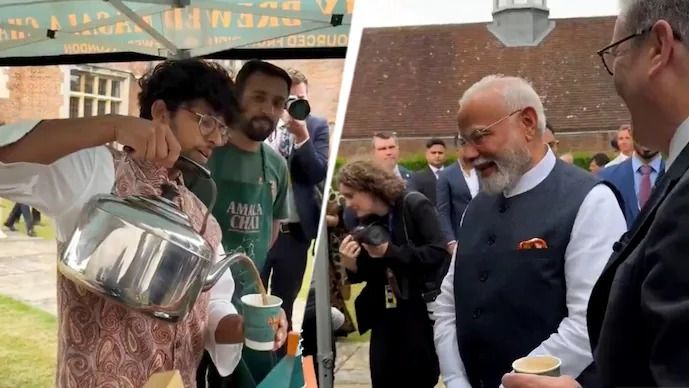 'চা ওয়ালার মুখোমুখি আরেক চা ওয়ালা,' মোদী-স্টারমারকে চা খাইয়ে VIRAL ইনি