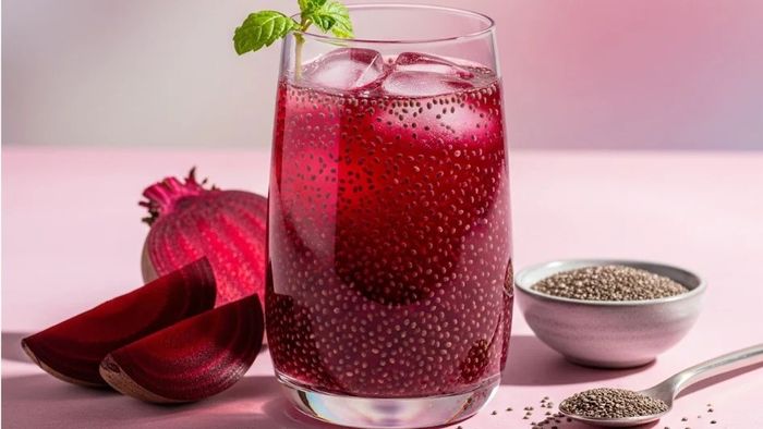 বিট চিয়া জ্যুস