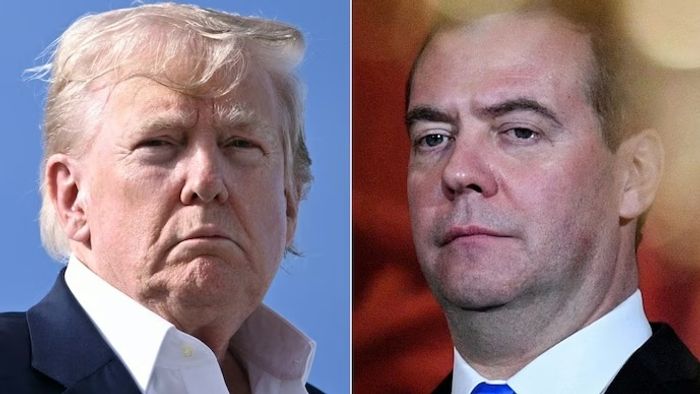 ট্রাম্প ও মেদভেদেভ