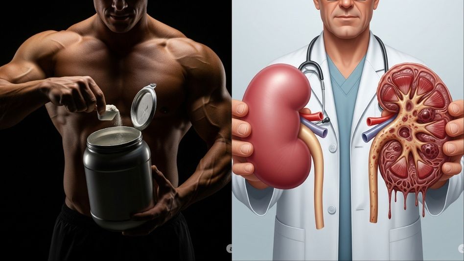 তরুণদের মারাত্মক ক্ষতি করছে প্রোটিন পাউডার, নষ্ট হচ্ছে কিডনি! তরুণদের মারাত্মক ক্ষতি করছে প্রোটিন পাউডার, নষ্ট হচ্ছে কিডনি!