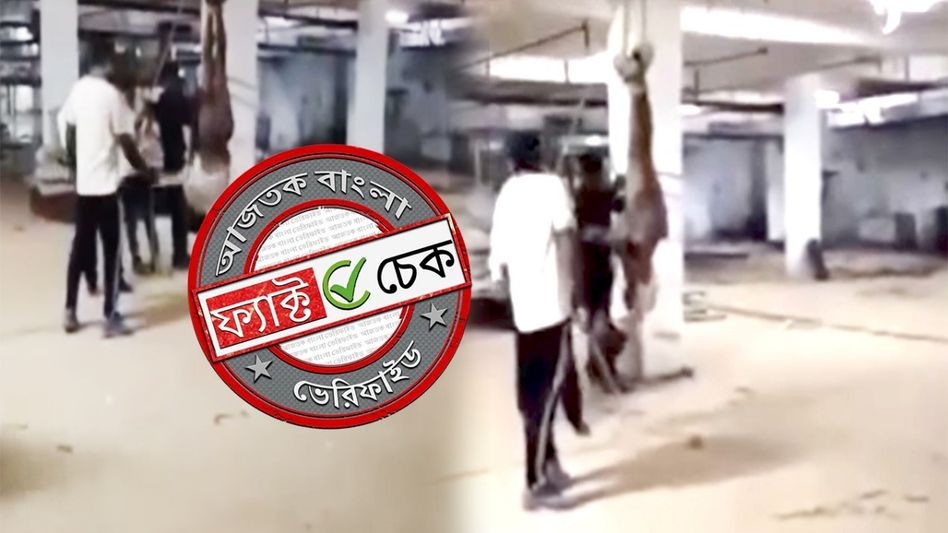 ফ্যাক্ট চেক: BJP শাসিত রাজ্যে উল্টো ঝুলিয়ে বাঙালি যুবককে নির্যাতন? না, ভাইরাল অসম্পর্কিত ভিডিও ফ্যাক্ট চেক: BJP শাসিত রাজ্যে উল্টো ঝুলিয়ে বাঙালি যুবককে নির্যাতন? না, ভাইরাল অসম্পর্কিত ভিডিও