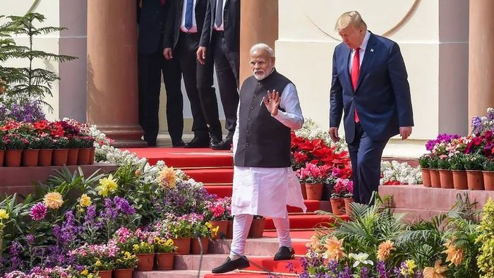 নরেন্দ্র মোদী ও ডোনাল্ড ট্রাম্প।-ফাইল ছবি