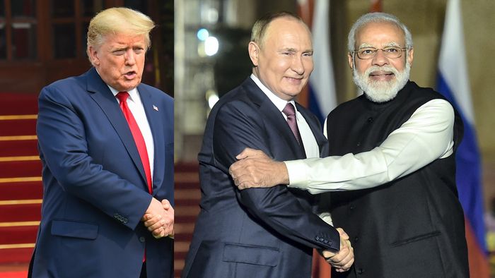 ট্রাম্পের হুঙ্কারের মধ্যেই নায় কৌশল মোদী-পুতিনের