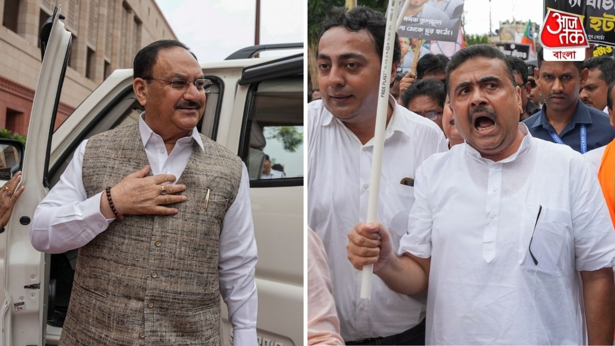 'পশ্চিমবঙ্গের অবস্থা ভয়ঙ্কর', খাগড়াবাড়িতে হামলার ঘটনায় শুভেন্দুর সঙ্গে কথা নাড্ডার   