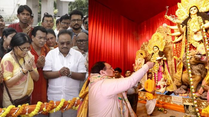দুর্গাপুজোর আয়োজন করছে পশ্চিমবঙ্গ বিজেপি