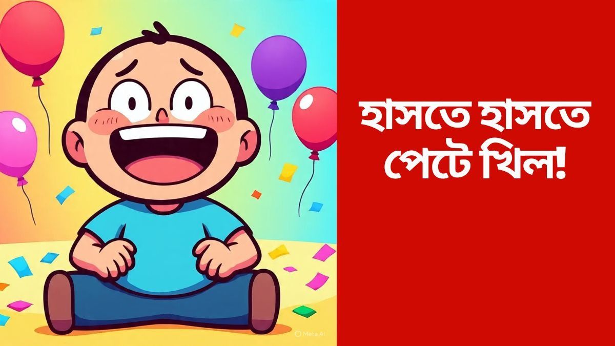 হাসতে হাসতে পেটে খিল! 
