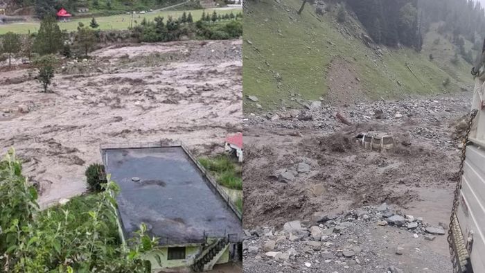 মেঘ ভাঙা বৃষ্টি ও হড়পা বানে বিপর্যয়