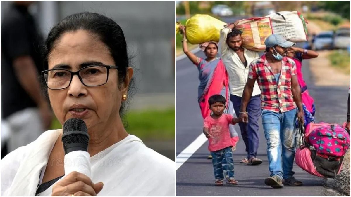 বাংলায় ফেরা পরিযায়ী শ্রমিকদের প্রতি মাসে ৫ হাজার টাকা ভাতা, শ্রমশ্রী প্রকল্প ঘোষণা মমতার