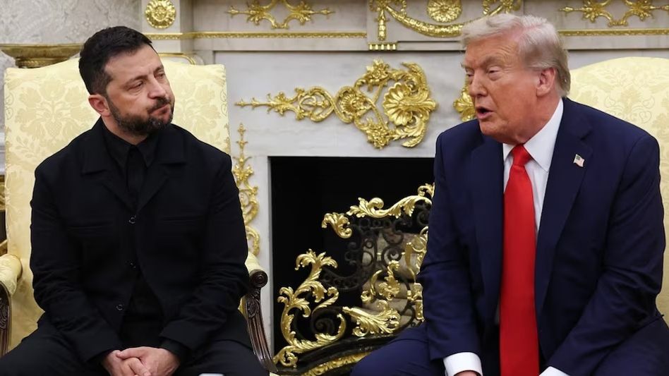 'ত্রিপাক্ষিক বৈঠক হলে যুদ্ধের সমাপ্তি ঘটবে', জেলেনস্কির সঙ্গে বৈঠকে দাবি ট্রাম্পের 'ত্রিপাক্ষিক বৈঠক হলে যুদ্ধের সমাপ্তি ঘটবে', জেলেনস্কির সঙ্গে বৈঠকে দাবি ট্রাম্পের