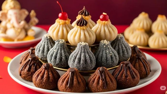 মোদক রেসিপি (ছবি: এআই)