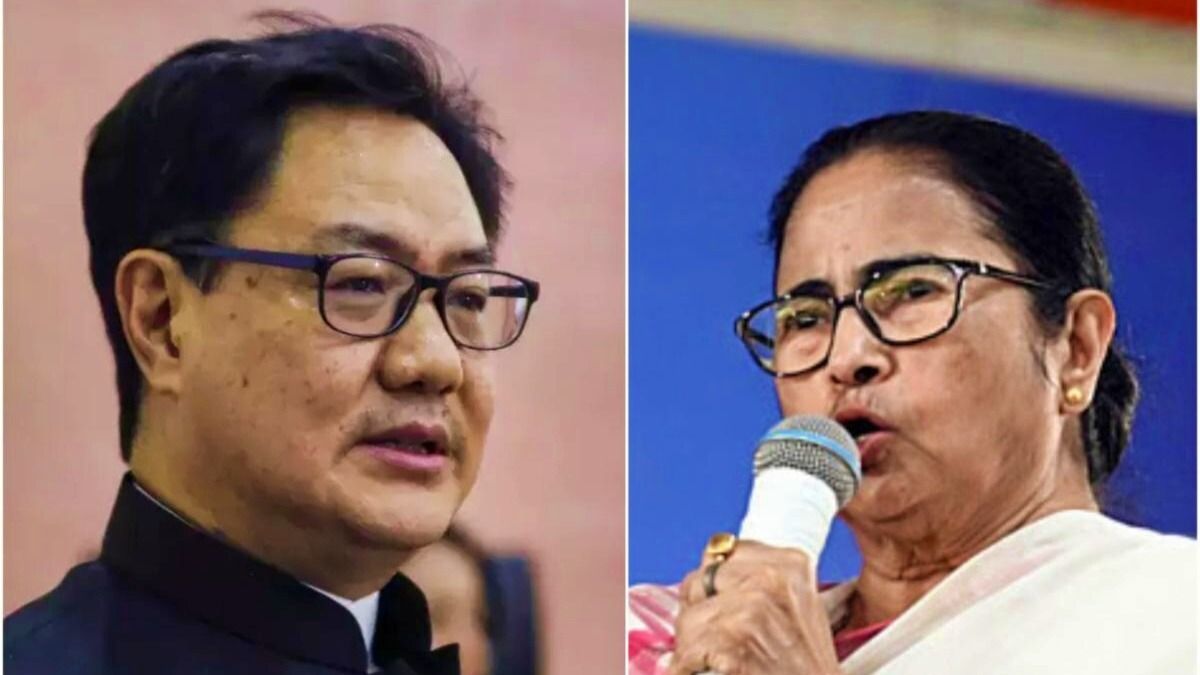 'কংগ্রেসকে দোষ দেব না, মমতার নির্দেশেই সংসদে বিশৃঙ্খলা', বিস্ফোরক রিজিজু