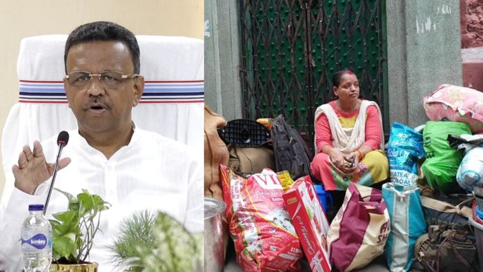 বউবাজারে ঘরছাড়ারা আজও বিপাকে।-ফাইল ছবি