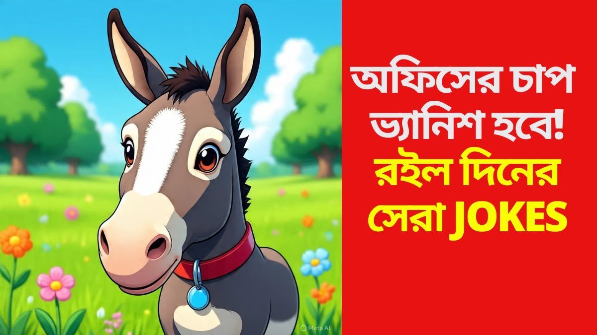 Funny Jokes: গাধাকে মানুষ করার স্কুল! ট্রিকস জানতে পড়তেই হবে এই JOKES