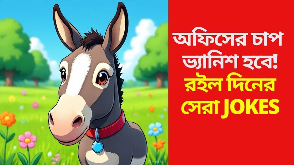 Funny Jokes: গাধাকে মানুষ করার স্কুল! ট্রিকস জানতে পড়তেই হবে এই JOKES Funny Jokes: গাধাকে মানুষ করার স্কুল! ট্রিকস জানতে পড়তেই হবে এই JOKES