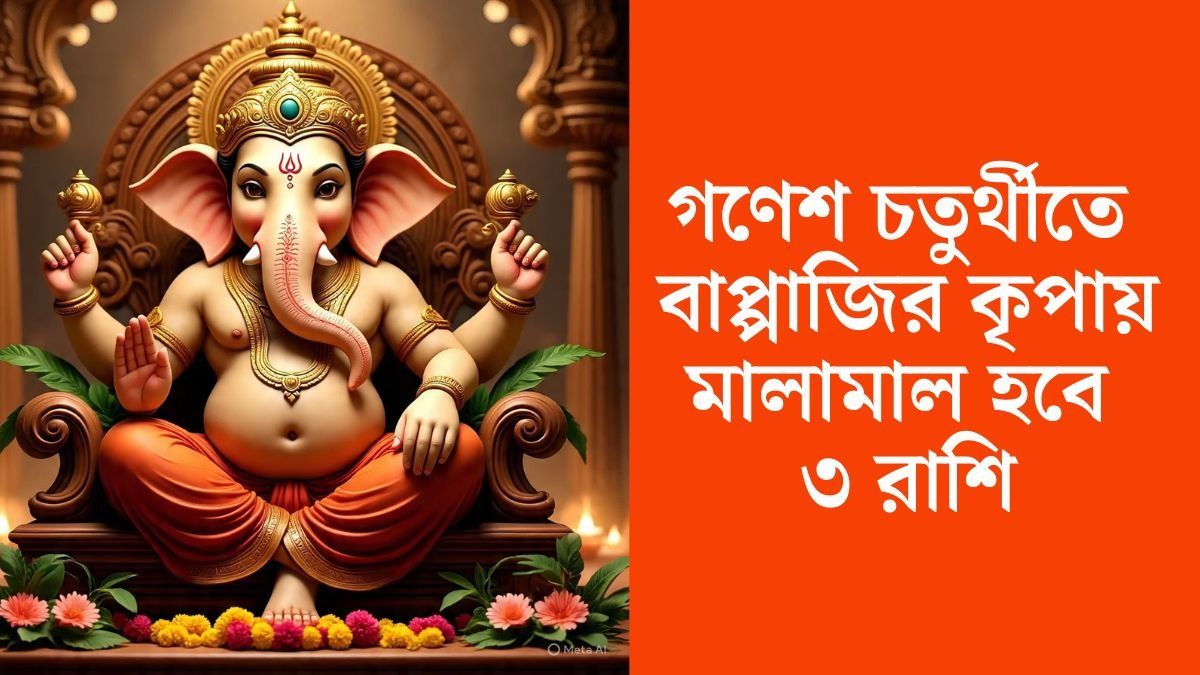 গণেশ চতুর্থীতে নবপঞ্চম যোগ, বাপ্পার কৃপায় ৩ রাশির 'অচ্ছে দিন' শুরু 