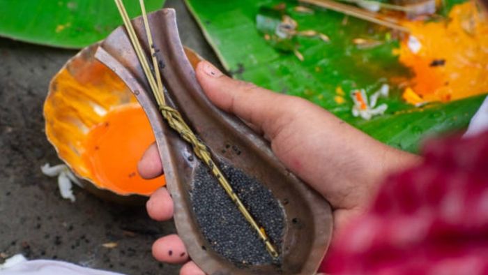 পিতৃ শ্রাদ্ধের প্রতীকী ছবি