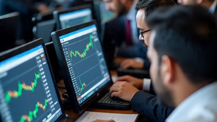 ভারতীয় শেয়ারবাজারে পতন -- AI Image