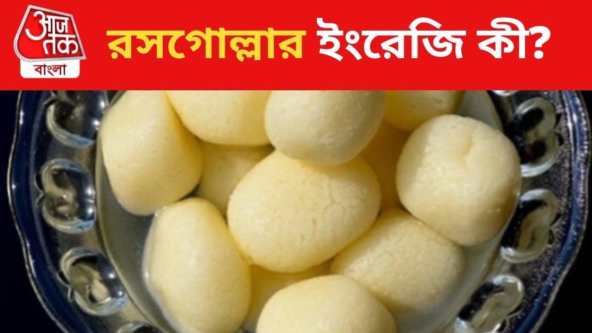 রসগোল্লার ইংরেজি কী? অনেক শিক্ষিত মানুষও জানেন না