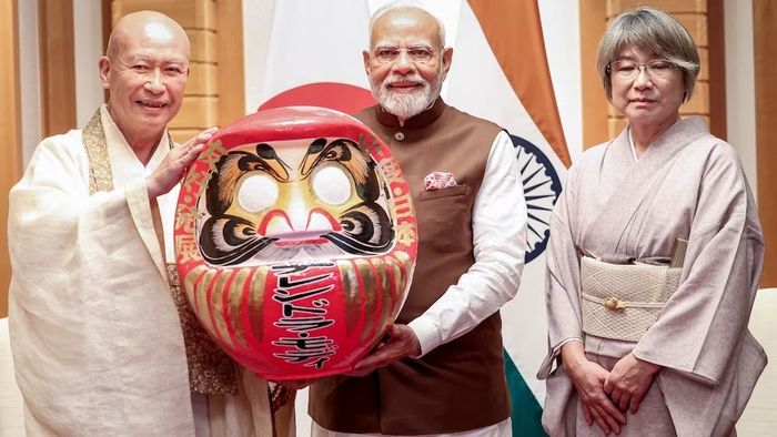 উপহার পেলেন মোদী।-ফাইল ছবি