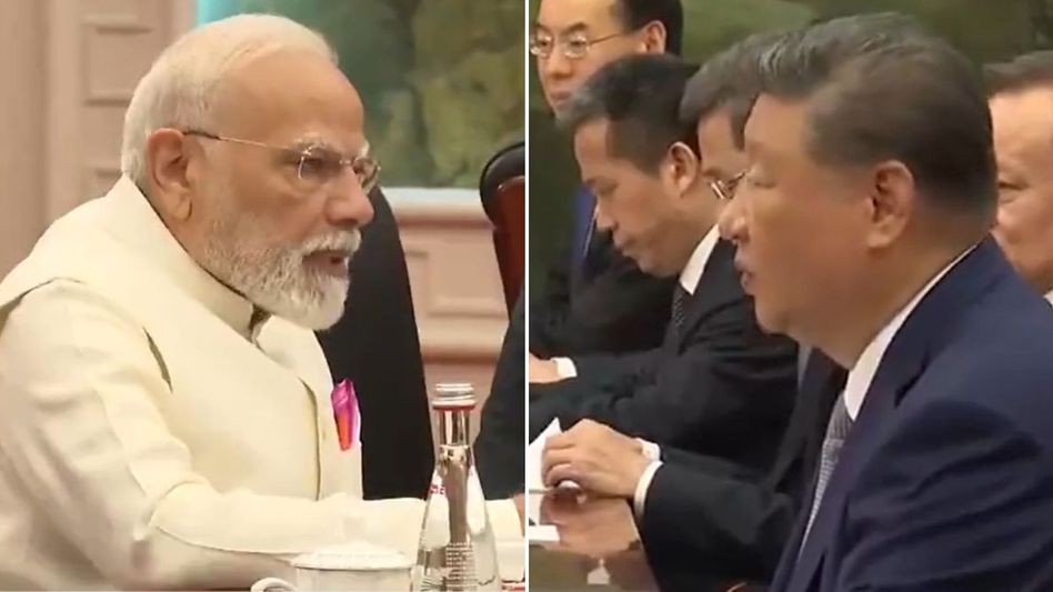 বাণিজ্য থেকে সীমান্তে স্থিতাবস্থা, মোদী-জিনপিংয়ের কী কথা হল? জানাল বিদেশমন্ত্রক বাণিজ্য থেকে সীমান্তে স্থিতাবস্থা, মোদী-জিনপিংয়ের কী কথা হল? জানাল বিদেশমন্ত্রক