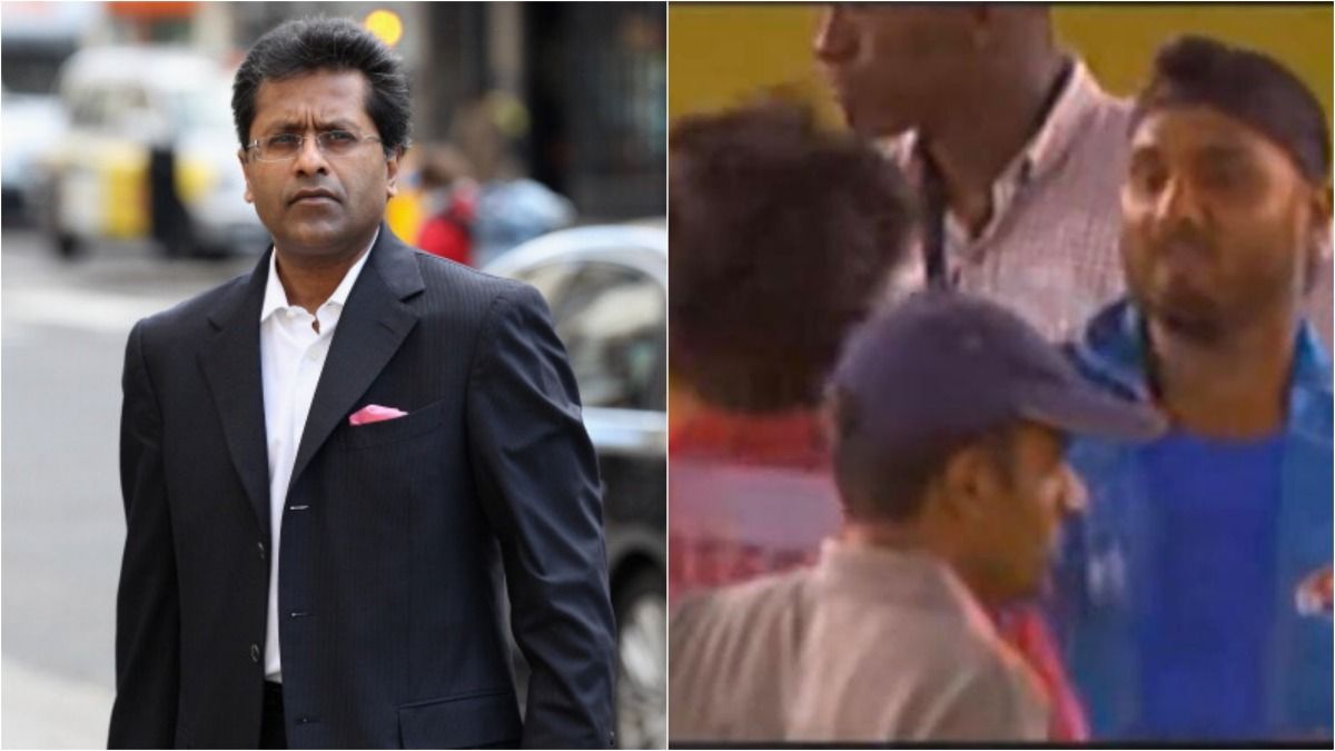 ললিত মোদী, শ্রীশান্ত ও হরভজন সিং