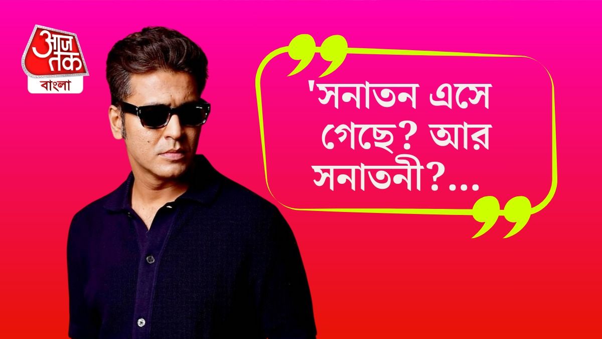 বিতর্কে অনির্বাণ ভট্টাচার্য। 