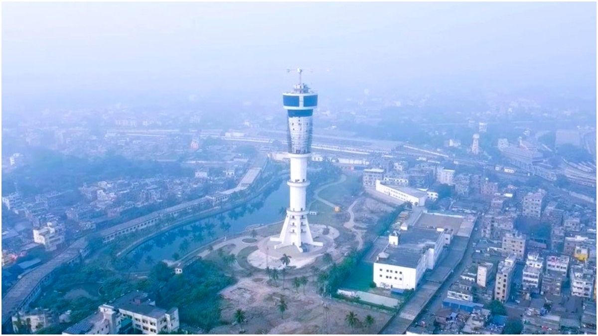 হাওড়ার পঞ্চদীপ টাওয়ার।-ফাইল ছবি