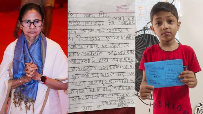 শিক্ষিকা মায়ের বদলিতে মুখ্যমন্ত্রীকে বালকের চিঠি ভাইরাল