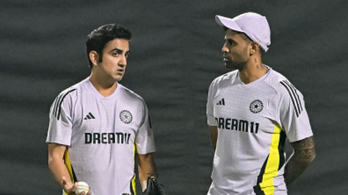 সূর্যকুমার যাদব এবং গৌতম গম্ভীর
