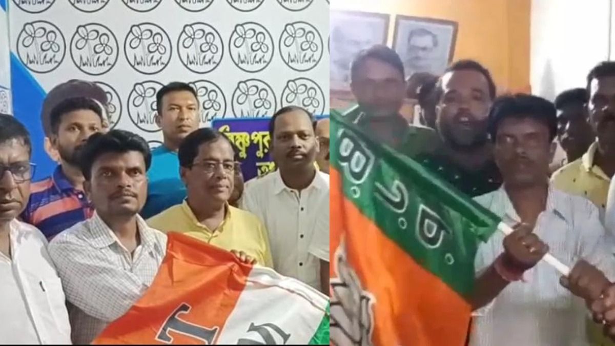  দুপুরে TMC-তে যোগ দেওয়া কর্মী রাতেই ফিরলেন BJP-তে, বাঁকুড়ায় দলবদলে চূড়ান্ত নাটক!