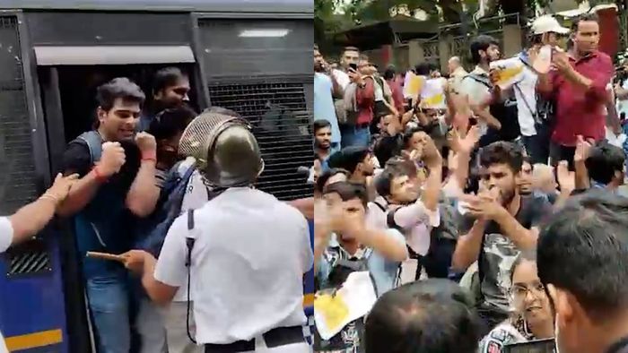 টেট ২০২২ উত্তীর্ণদের বিক্ষোভ