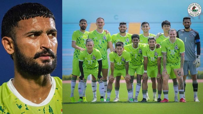 মনবীর সিং ও মোহনবাগান দল