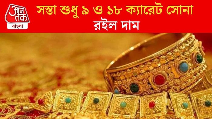 আজকের সোনার দাম