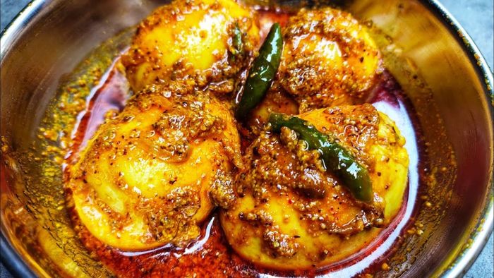 ডিম সরষে রেসিপি