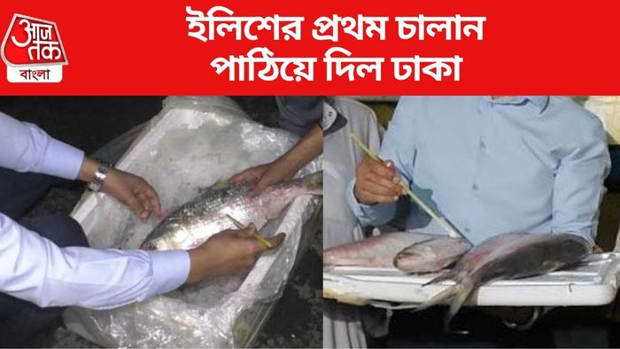 ইলিশের প্রথম চালান পাঠিয়ে দিল ঢাকা